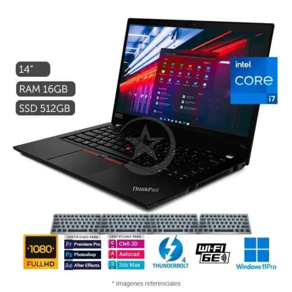 Lenovo thinkpad corei7 8va generación